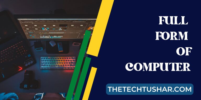Full Form Of Computer|Full Form Of Computer|Tushar|Thetechtushar