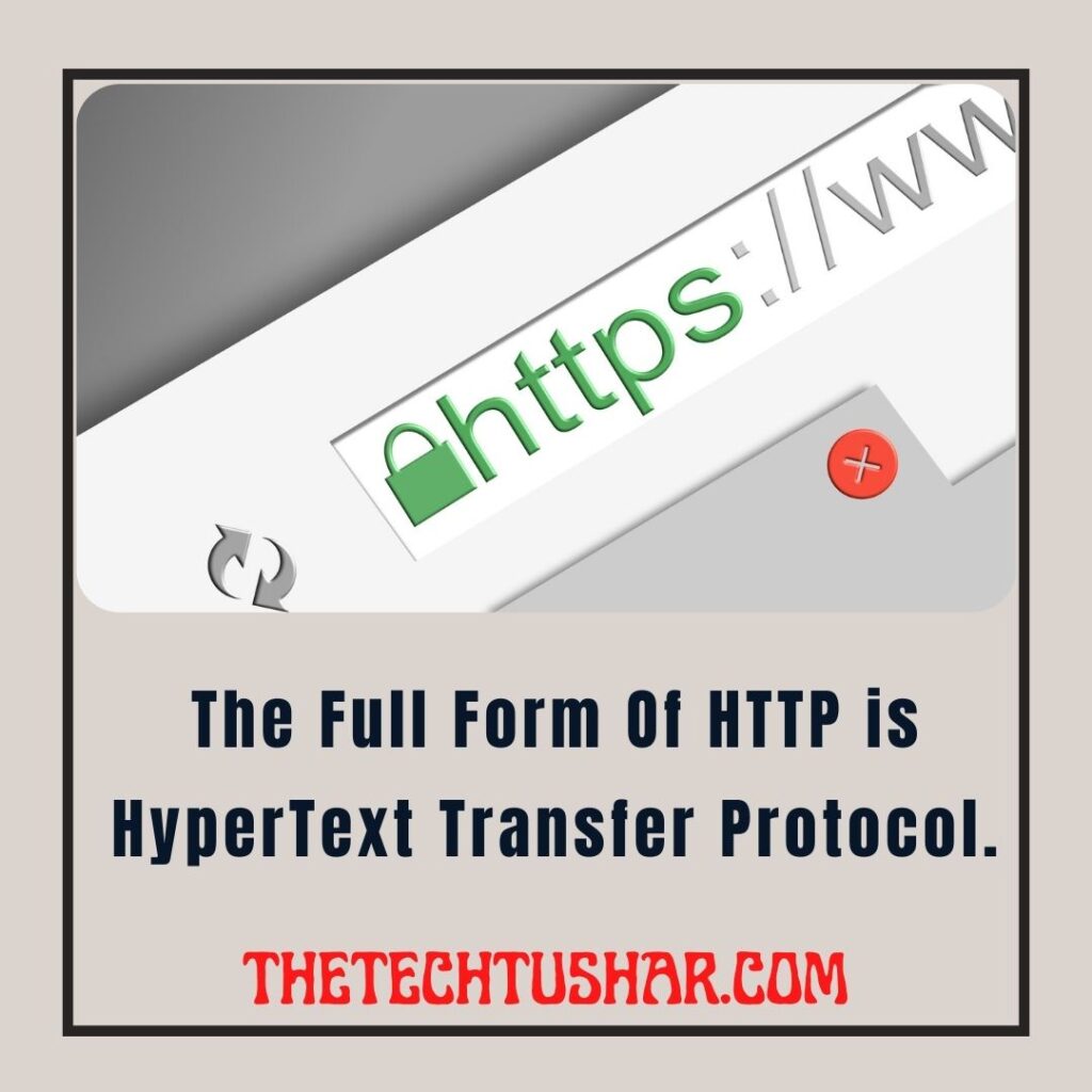 Full Form Of HTTP| Full Form Of HTTP |Tushar|Thetechtushar