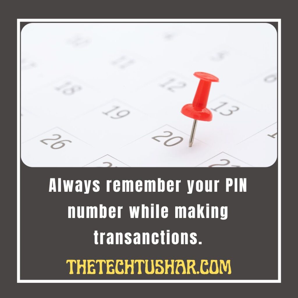 Full Form Of PIN| Always Remember Your PIN Number|Tushar|Thetechtushar